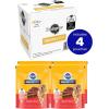 imagePEDIGREE DENTASTIX Dental Dog Treats for Large Dogs Fresh Flavor Dental Bones 519 oz 6 Treats Pack of 7Beef