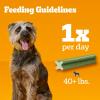 imagePEDIGREE DENTASTIX Dental Dog Treats for Large Dogs Fresh Flavor Dental Bones 519 oz 6 Treats Pack of 7Mint
