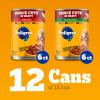 imagePedigree Choice Cuts in Gravy Adult Canned Soft Wet Dog Food Steak ampamp Vegetable 132 oz Cans 12 Count Pack of 1Variety Beef  Country Stew