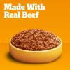 imagePedigree Chopped Ground Dinner Adult Canned Soft Wet Dog Food Filet Mignon Flavor 132 oz Cans 12 Count Pack of 1Beef  Bacon  Cheese