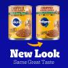 imagePedigree Chopped Ground Dinner Adult Canned Soft Wet Dog Food Filet Mignon Flavor 132 oz Cans 12 Count Pack of 1Turkey  Bacon