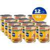 imagePedigree Chopped Ground Dinner Adult Canned Soft Wet Dog Food Filet Mignon Flavor 132 oz Cans 12 Count Pack of 1Turkey  Bacon