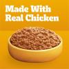 imagePedigree Chopped Ground Dinner Adult Soft Wet Dog Food 16Count Beef Bacon and Cheese Flavors 35 oz PouchesChicken