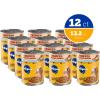 imagePedigree Chopped Ground Dinner Adult Soft Wet Dog Food Chicken Liver ampamp Beef 132 oz Cans 12 Count Pack of 1