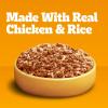 imagePedigree Chopped Ground Dinner Weight Management Wet Dog Food Chicken ampamp Rice Dinner in Meaty Juices 132 oz Cans 12 Count Pack of 1