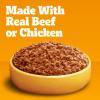imagePedigree Chopped Ground Dinner Wet Dog Food Chicken ampamp Beef Variety Pack 132 oz Cans 12 Count Pack of 1Chicken  Liver  Beef  Bacon