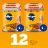 imagePedigree Chopped Ground Dinner Wet Dog Food Chicken ampamp Beef Variety Pack 132 oz Cans 12 Count Pack of 1Chicken  Liver  Beef  Bacon