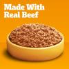imagePedigree Chopped Ground Dinner Wet Dog Food Chicken ampamp Beef Variety Pack 132 oz Cans 12 Count Pack of 1Filet Mignon  Beef