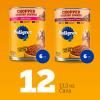 imagePedigree Chopped Ground Dinner Wet Dog Food Chicken ampamp Beef Variety Pack 132 oz Cans 12 Count Pack of 1Filet Mignon  Beef