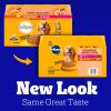 imagePedigree Chopped Ground Dinner Wet Dog Food Chicken ampamp Beef Variety Pack 132 oz Cans 24 Count Pack of 1