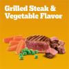 imagePedigree Complete Nutrition Adult Small Dog Dry Dog Food Roasted Chicken Rice ampamp Vegetable Flavor 14 lb BagSteak  Vegetable