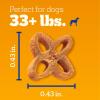 imagePedigree Dentastix Chewy Chunx Large Dog Dental Treats Chicken Flavor 135 oz Bag