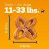 imagePedigree Dentastix Chewy Chunx Small ampamp Medium Dog Treats Chicken Flavor 135 oz Bag