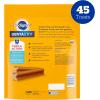 imagePedigree Dentastix Small ampamp Medium Breed Dog Treats Original with Real Chicken 211 oz Bag 45 Treats