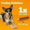 imagePedigree Dentastix Small ampamp Medium Breed Dog Treats Original with Real Chicken 4 25ct Bags 100 Treats TotalChicken