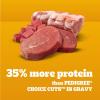 imagePedigree High Protein Adult Soft Wet Dog Beef ampamp Pork Tenderloin 35 oz Pouches 16 CountBeef  Pork