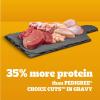 imagePedigree High Protein Adult Soft Wet Dog Beef ampamp Pork Tenderloin 35 oz Pouches 16 CountVariety Pack