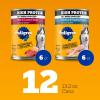 imagePedigree High Protein Adult Soft Wet Dog Food Beef Lamb ampamp Chicken Turkey in Gravy Multipack 132 oz Cans 12 Count Pack of 1Variety Beef  Lamb  Chicken  Turkey