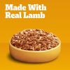 imagePedigree Puppy Chopped Ground Dinner Canned Wet Puppy Food with Chicken ampamp Beef 132 oz Cans 12 Count Pack of 1Lamb  Rice