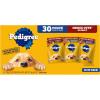 imagePedigree Choice Cuts in Gravy Adult Soft Wet Dog Food 30Count Variety Pack 35 oz Pouches