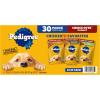 imagePedigree Choice Cuts in Gravy Adult Soft Wet Dog Food 30Count Variety Pack 35 oz PouchesChicken Favorites