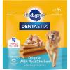 imagePedigree Dentastix Large Breed Dog Treats Original Flavor 166 lb Bag 32 Treats