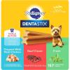 imagePedigree Dentastix Small and Toy Breed Dog Treats Original Beef ampamp Fresh Flavor 236 lb Variety Pack 157 TreatsVariety Pack