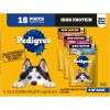 imagePedigree High Protein Adult Soft Wet Dog Beef ampamp Pork Tenderloin 35 oz Pouches 16 CountVariety Pack