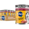 imagePedigree High Protein Adult Soft Wet Dog Food Beef Lamb ampamp Chicken Turkey in Gravy Multipack 132 oz Cans 12 Count Pack of 1Beef  Lamb