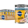 imagePedigree High Protein Adult Soft Wet Dog Food Beef Lamb ampamp Chicken Turkey in Gravy Multipack 132 oz Cans 12 Count Pack of 1Chicken  Turkey
