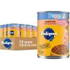 imagePedigree Puppy Chopped Ground Dinner Canned Wet Puppy Food with Chicken ampamp Beef 132 oz Cans 12 Count Pack of 1Chicken  Beef