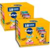 imagePedigree Puppy Soft Wet Dog Food Variety Pack 35 oz Pouches 18 Count Pack of 218 Count Pack of 2