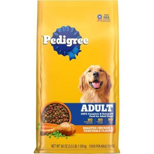 imagePedigree Complete Nutrition Adult Dry Dog Food Grilled Steak ampamp Vegetable Flavor 18 lb BagChicken  Vegetable