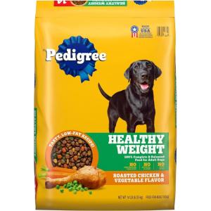 imagePedigree Healthy Weight Adult Dry Dog Food Roasted Chicken and Vegetable Flavor 14 lb Bag