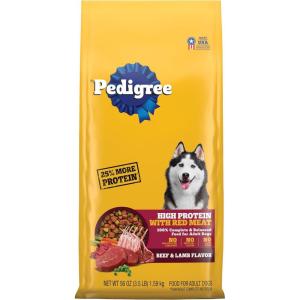 imagePedigree High Protein Adult Dry Dog Food Beef and Lamb Flavor 35 lb Bag