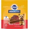 imagePedigree Dentastix Small and Toy Breed Dog Treats Beef Flavor 7 24ct Bags 168 Treats Total