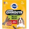 imagePedigree Canine Cookout Soft Dog Treats Chicken Flavored Meaty Sticks 536 oz Bag Pack of 7Beef
